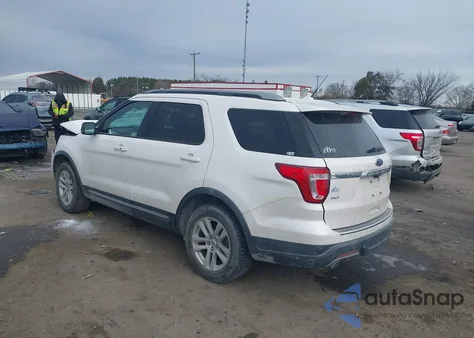 2018 Ford Explorer Xlt из США, поврежденный, VIN 1FM5K8D89JGB94093